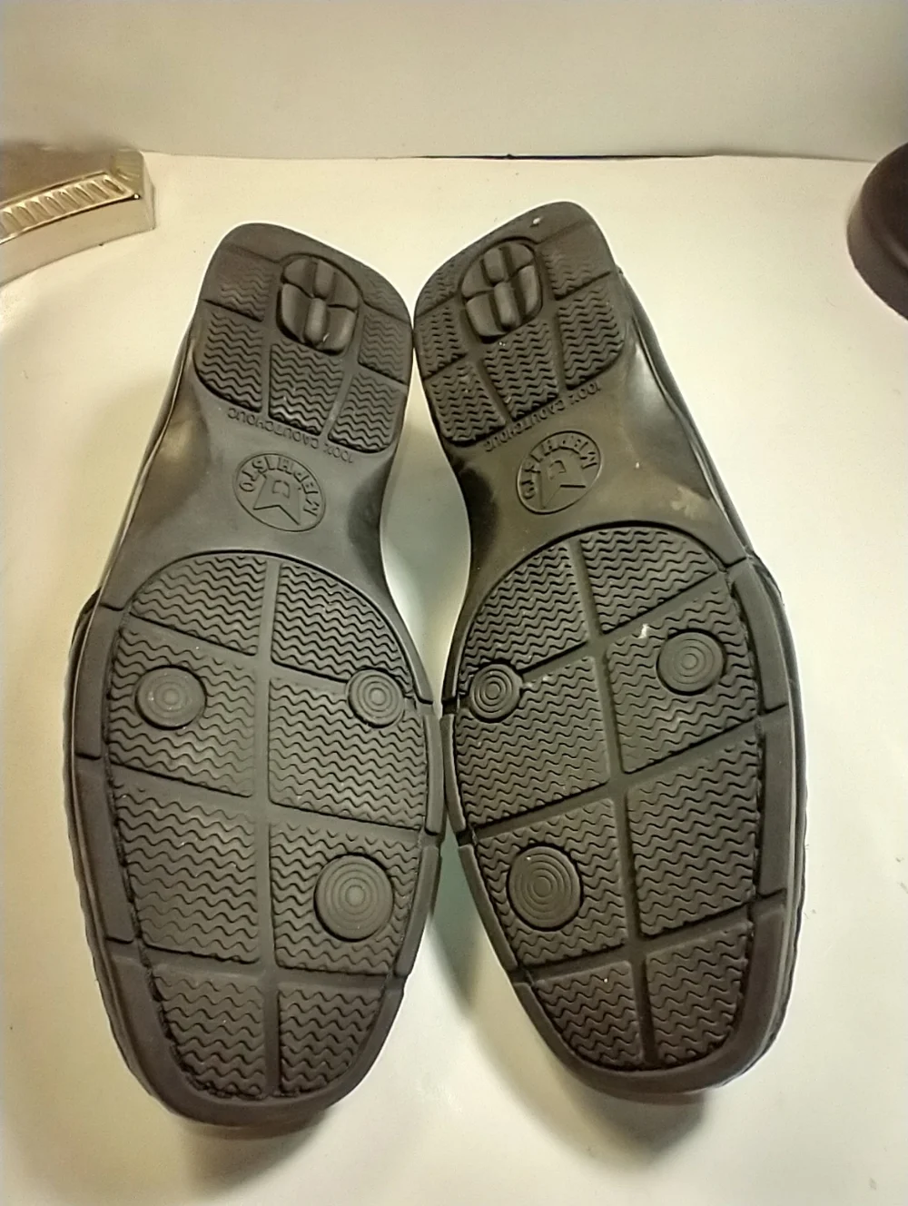 Mephisto Edlef Cool Air Black Leather Casual Loafers Shoes Men's sz 8.
